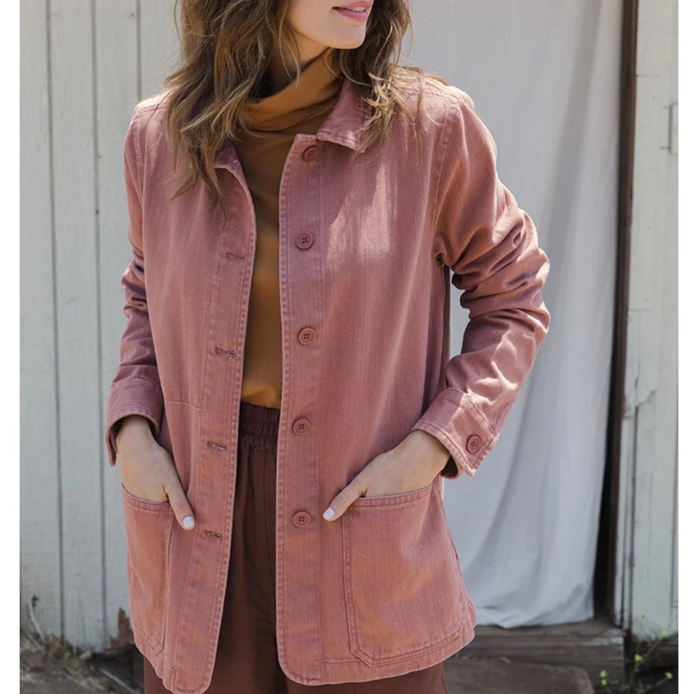 Tradlands | Field Chore Coat In Clay